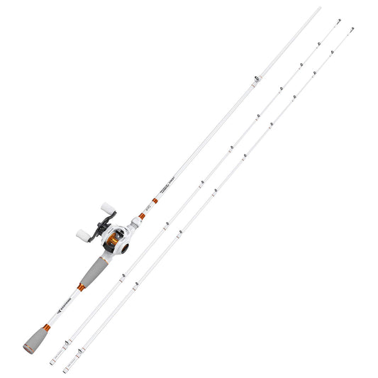 Kastking Quality | Royale Legend Crest Twin-Tip Baitcaster Rod and Reel Combo