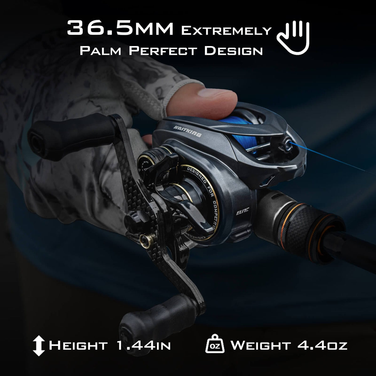 Kastking Smart Buy | Kestrel Elite Magnesium Frame BFS Finesse Baitcasting Reel