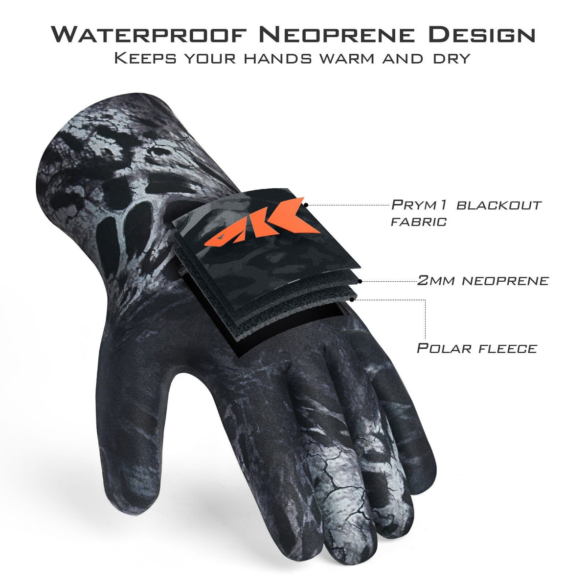 Kastking Great Value | IceRiver Waterproof Fishing Gloves