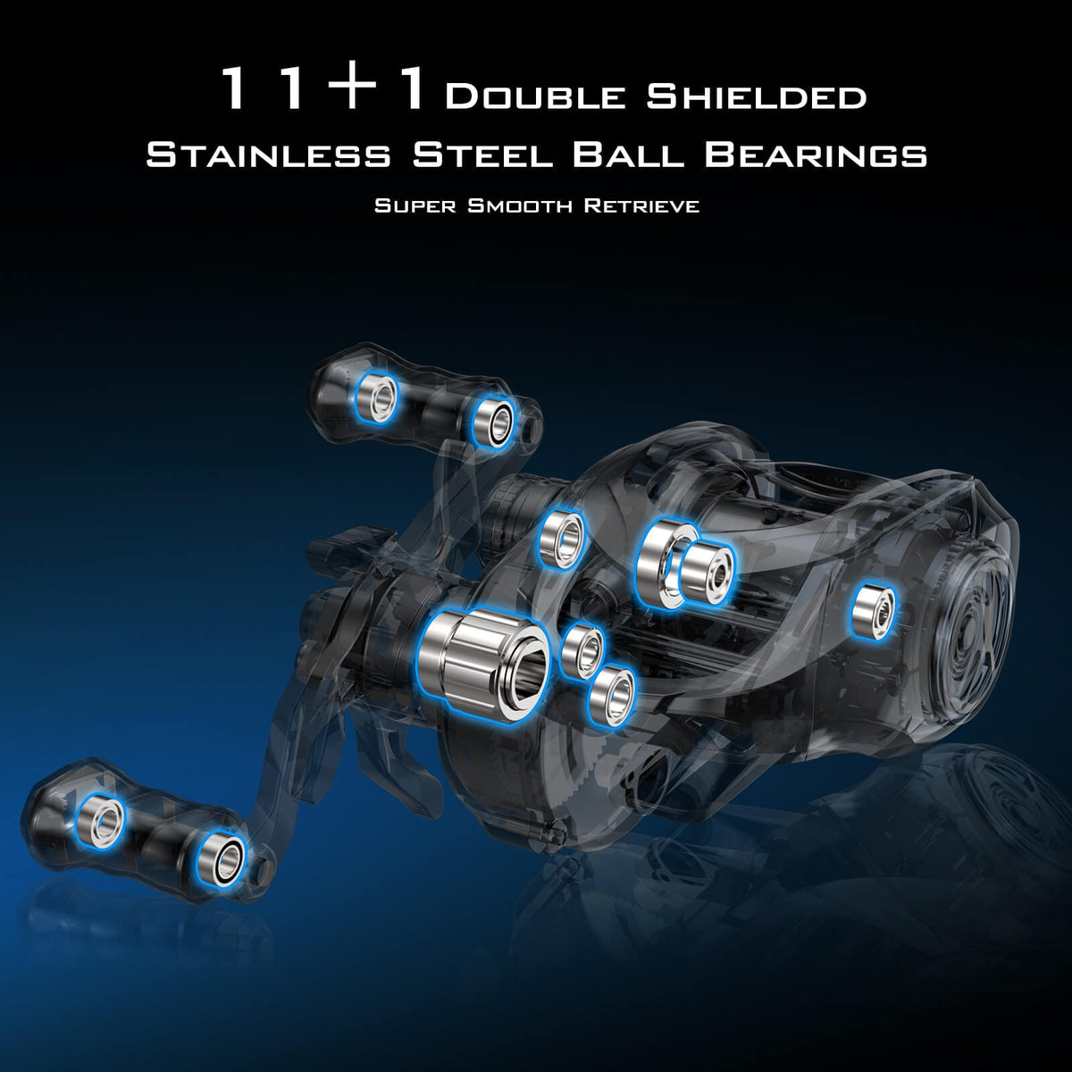 Kastking Smart Buy | Kestrel Elite Magnesium Frame BFS Finesse Baitcasting Reel