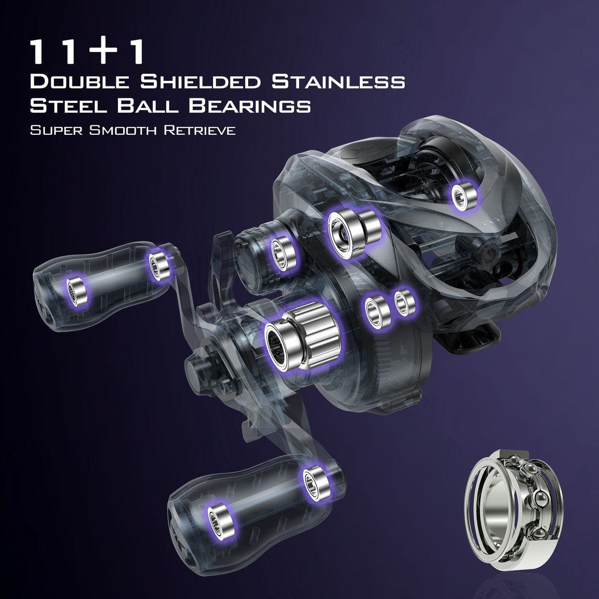 Kastking New | Mg12 Elite Magnesium Baitcasting Reel