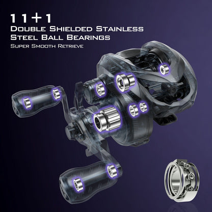 Kastking New | Mg12 Elite Magnesium Baitcasting Reel
