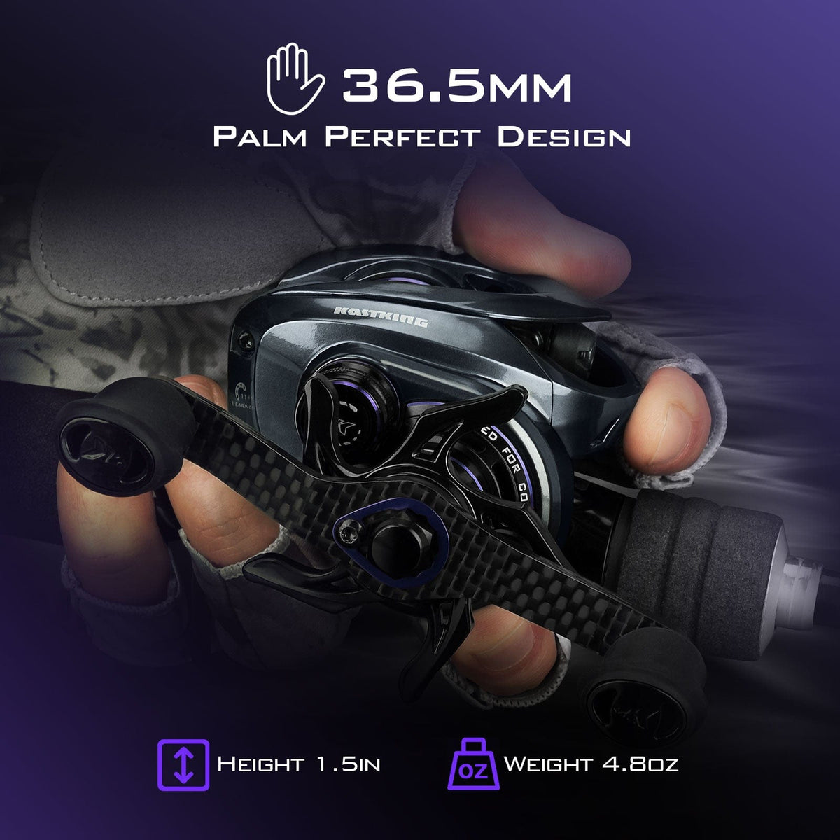 Kastking New | Mg12 Elite Magnesium Baitcasting Reel