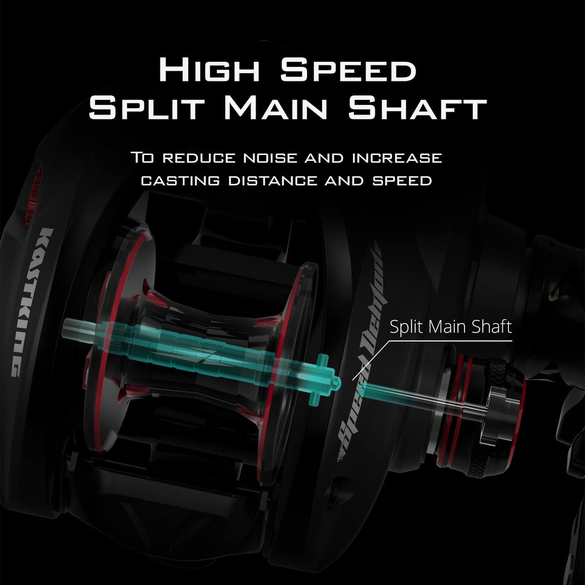 Kastking Quality | Speed Demon Elite Baitcasting Reel