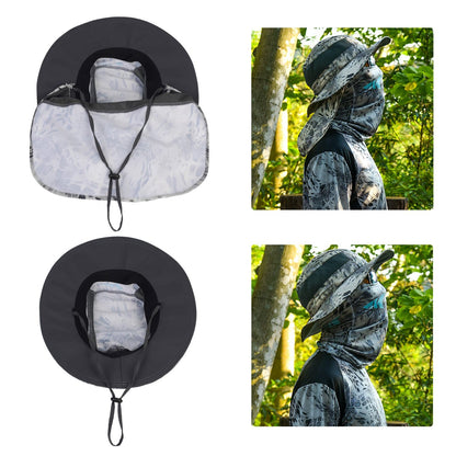 Kastking Trusted | UPF 50 Boonie Hat Fishing Hat with Removable Neck Shield