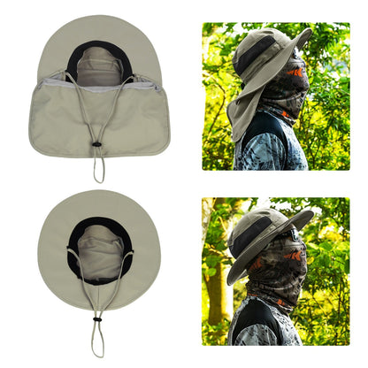 Kastking Trusted | UPF 50 Boonie Hat Fishing Hat with Removable Neck Shield