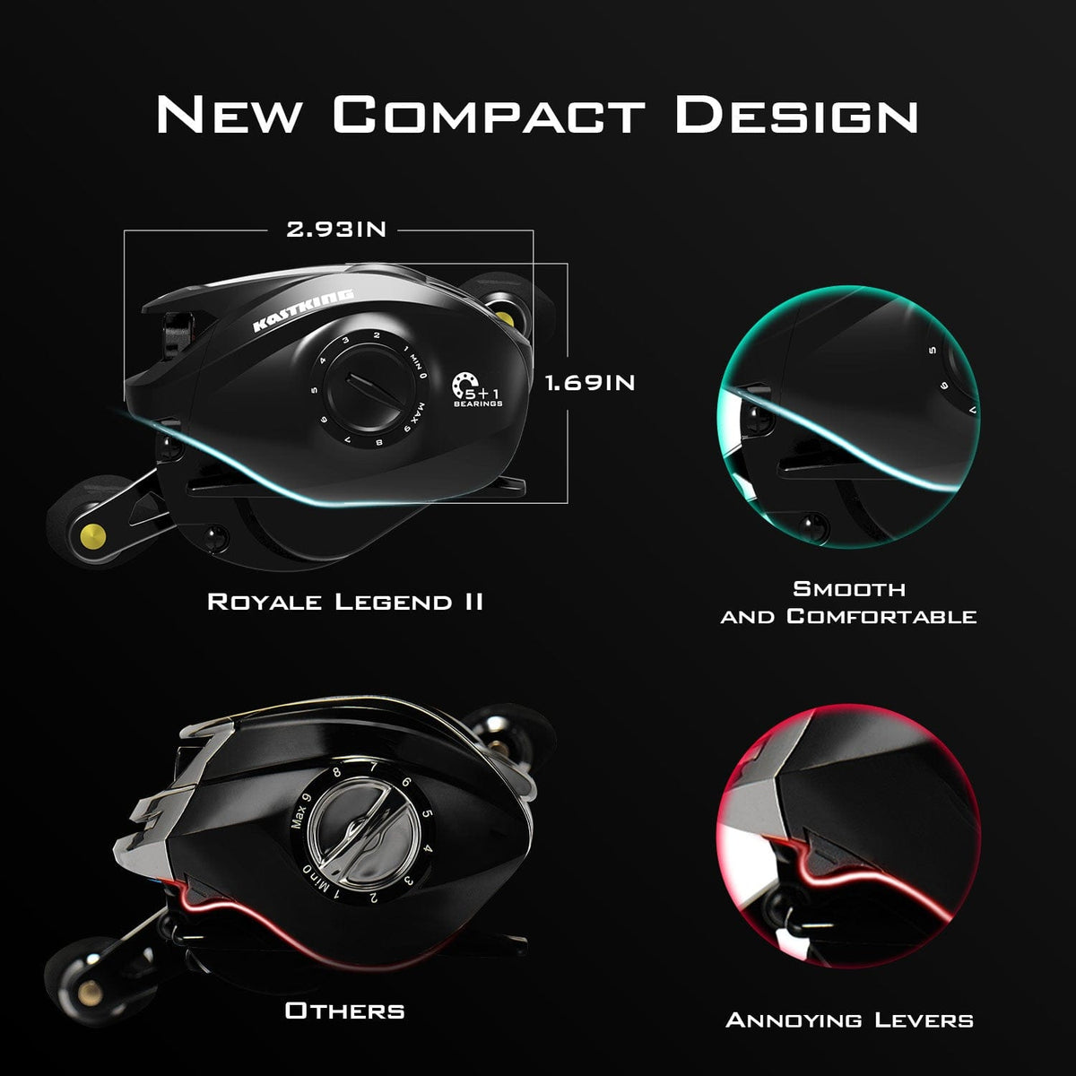 Kastking Top Pick | Royale Legend II Baitcasting Reel