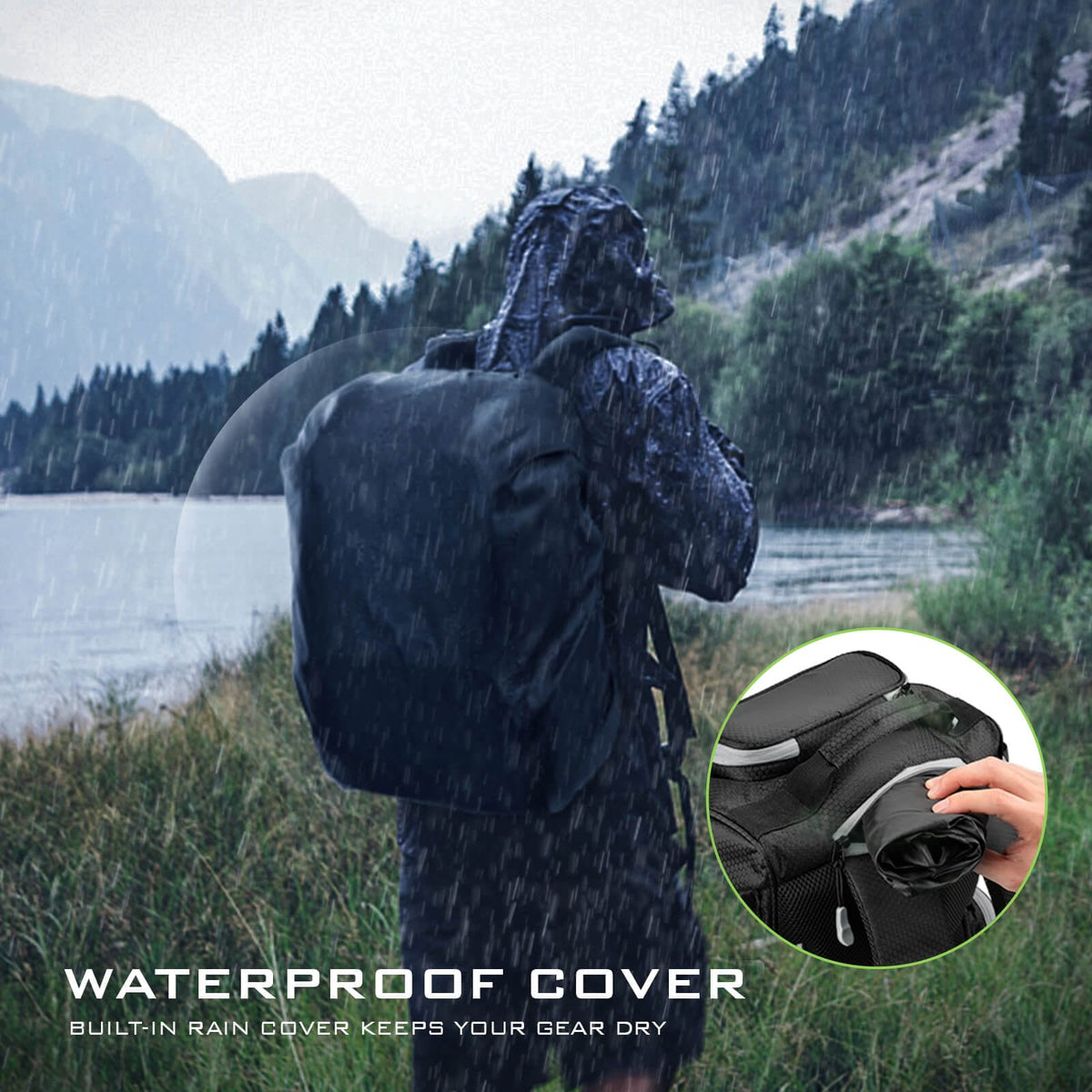 Kastking Smart Buy | Bait Boss Fishing Tackle Backpack with Rod Holders 4 Tackle Boxes