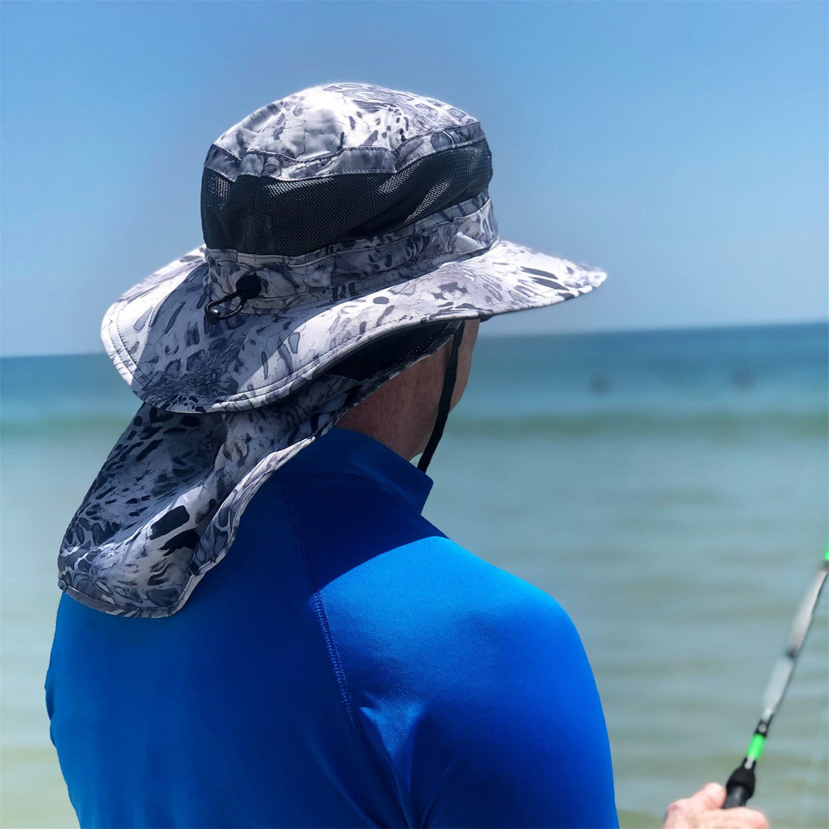 Kastking Trusted | UPF 50 Boonie Hat Fishing Hat with Removable Neck Shield