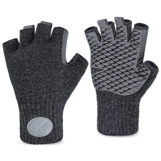 Kastking Featured | Bully Wooly Fingerless Wool Fishing Gloves