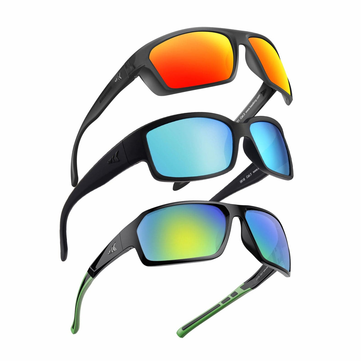 Kastking Sale | 3-Pack Polarized Fishing Sunglasses
