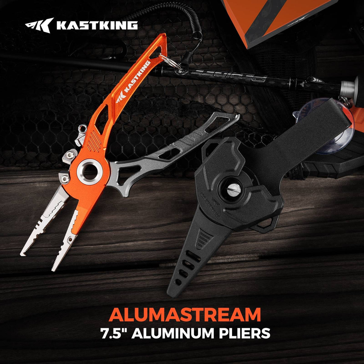 Kastking Signature | AlumaStream Aluminum Fishing Pliers or Combo