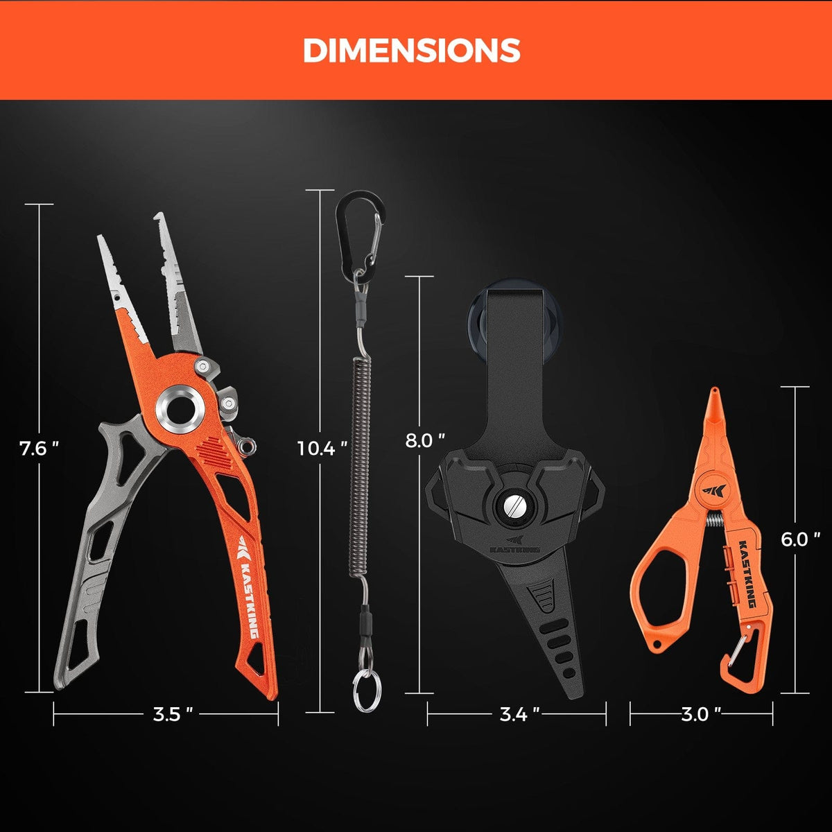 Kastking Signature | AlumaStream Aluminum Fishing Pliers or Combo