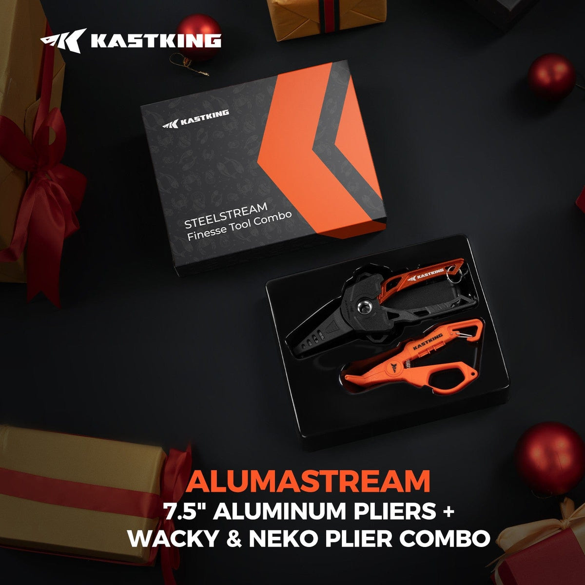 Kastking Signature | AlumaStream Aluminum Fishing Pliers or Combo