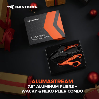 Kastking Signature | AlumaStream Aluminum Fishing Pliers or Combo