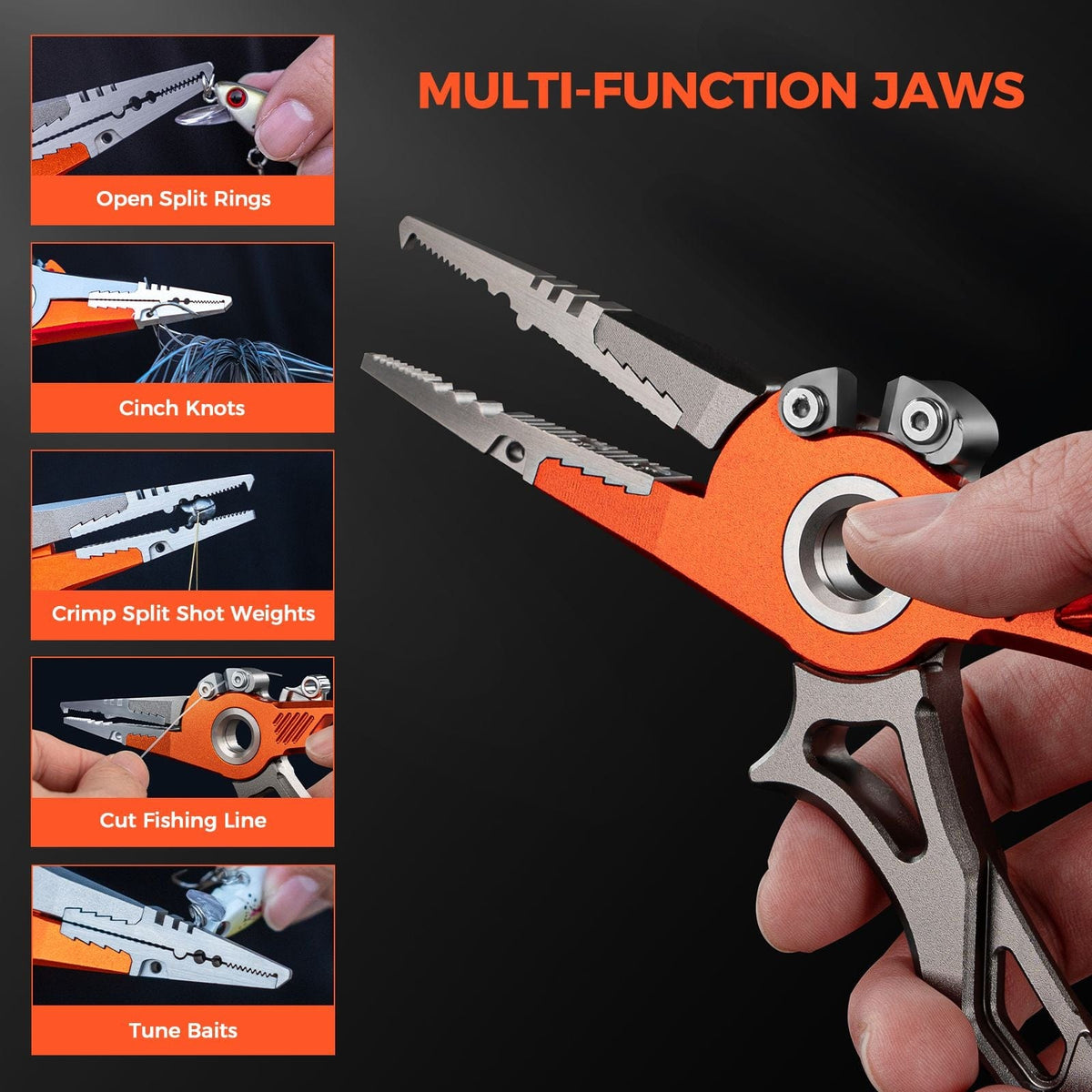Kastking Signature | AlumaStream Aluminum Fishing Pliers or Combo