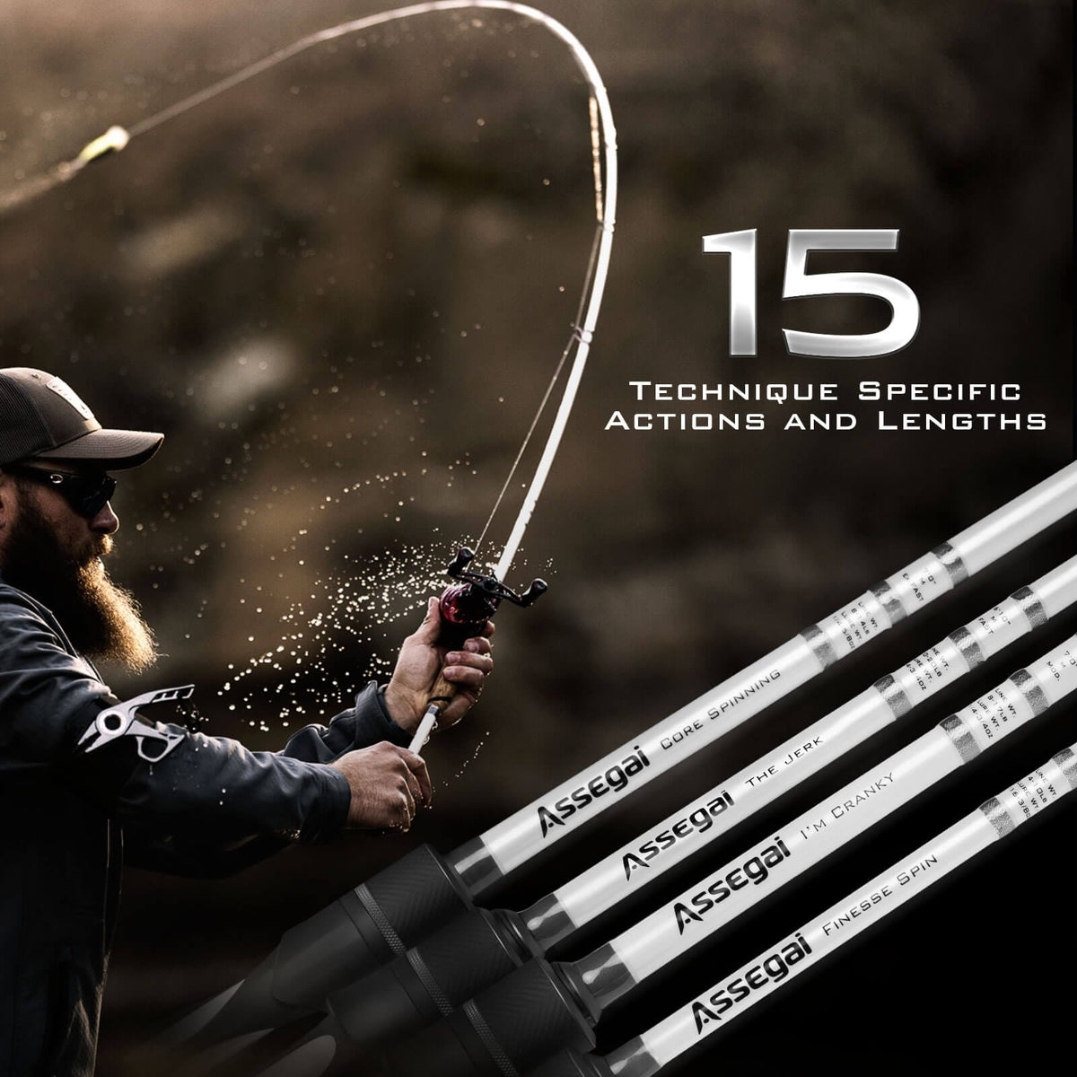 Kastking Trending | Assegai Technique Bass Fishing Rods
