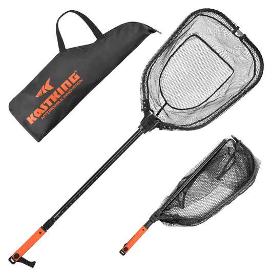 Kastking Best Seller | Brutus Foldable Extendable Fishing Net With Boat Hook