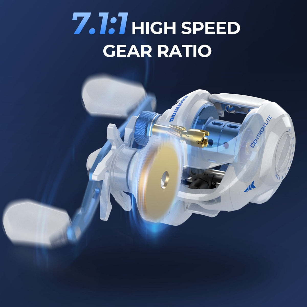 Kastking Value | Centron Lite Baitcaster Rod and Reel Combo