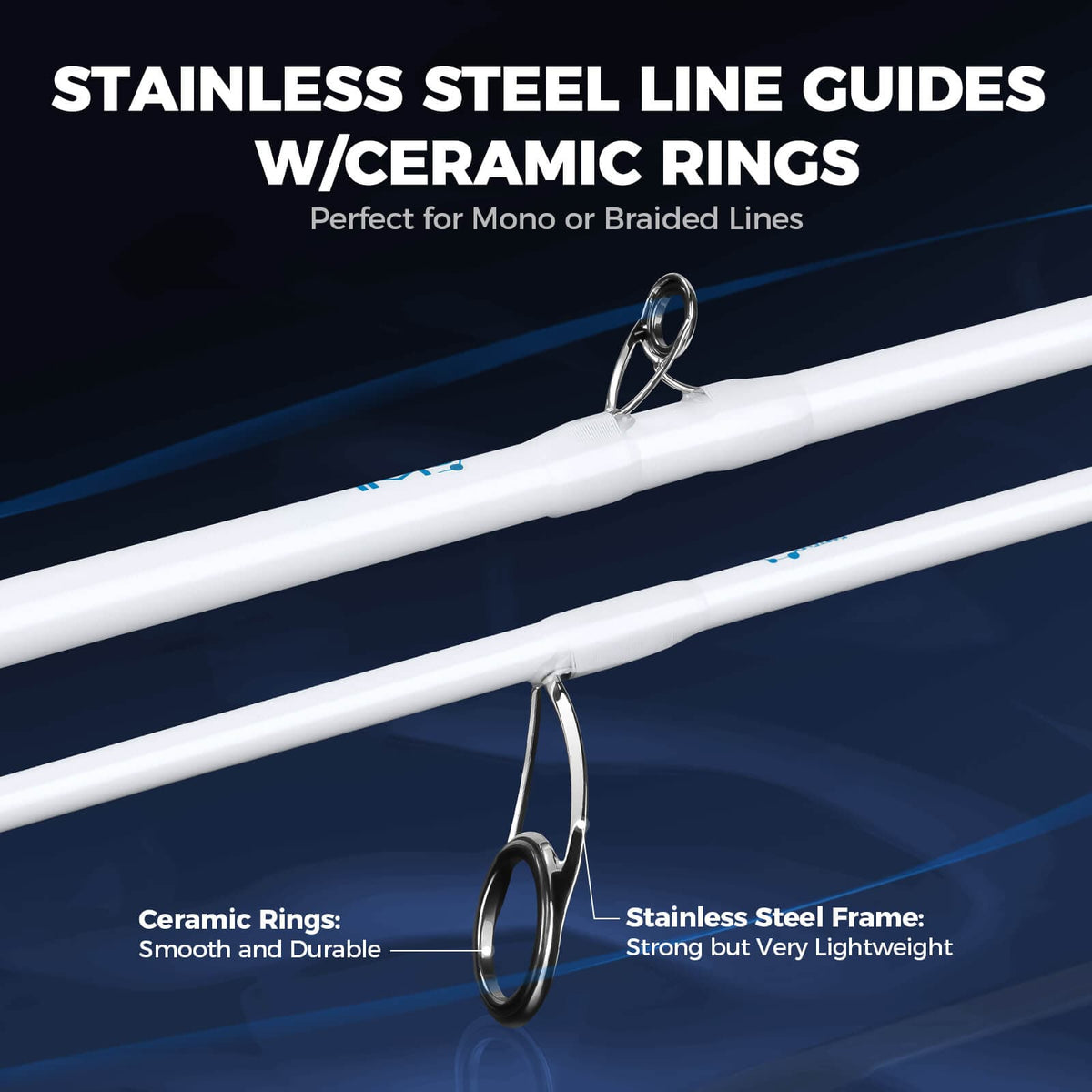 Kastking Best Seller | Centron Lite Twin-Tip Spinning Rods