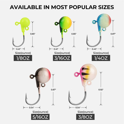 Kastking Customer Favorite | MadBite Dead Drop Jig Heads for Fishing