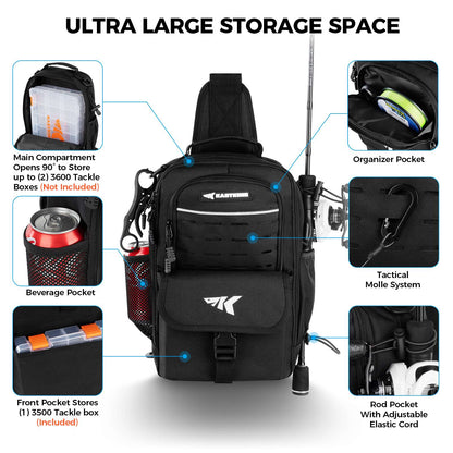 Kastking Latest | Everyday Essential Fishing Backpack & Tool Set
