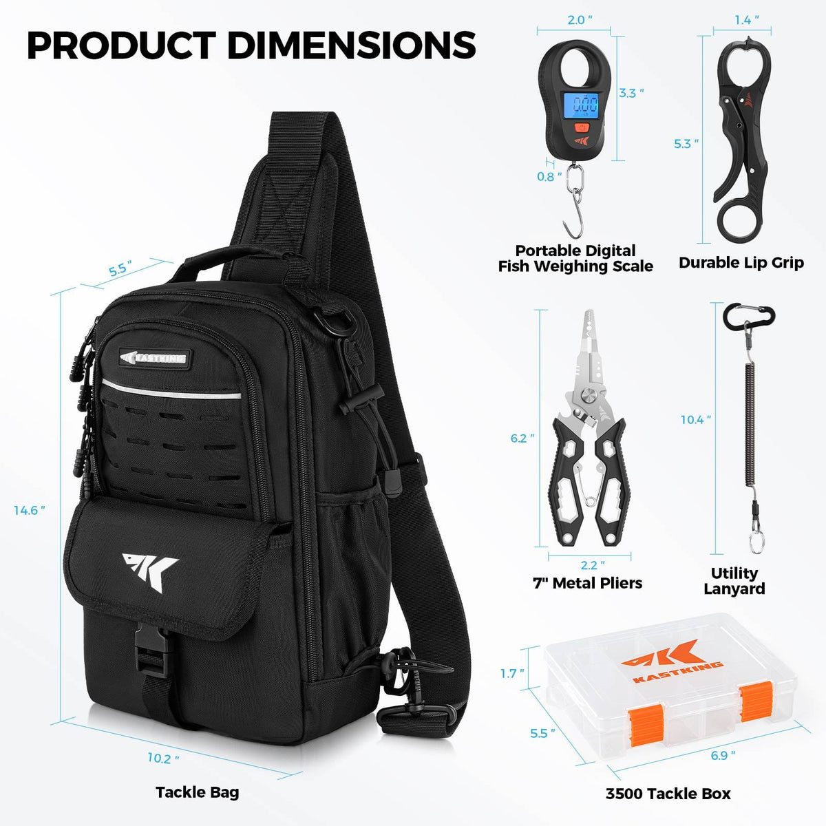 Kastking Latest | Everyday Essential Fishing Backpack & Tool Set