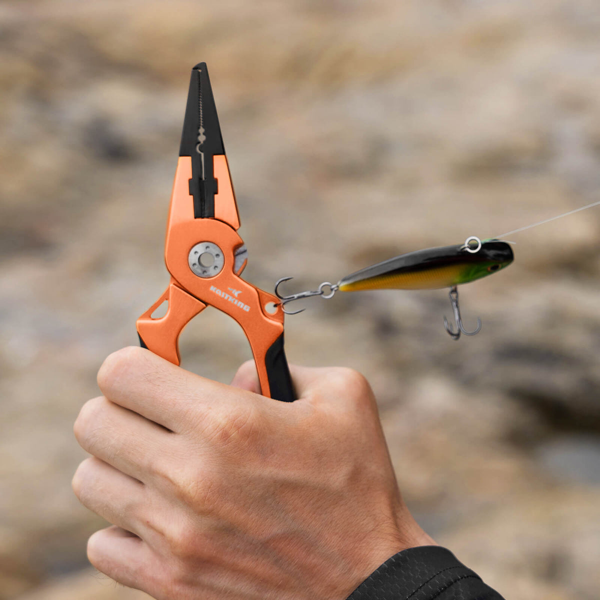 Kastking Premium | Gila 7.5-inch Fishing Pliers with Scissor Line Cutters