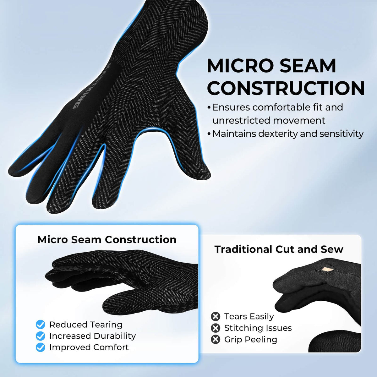 Kastking Hot Sale | Grip Logic Full Finger Compression Glove Liners