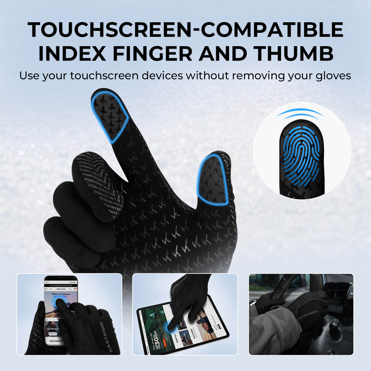 Kastking Hot Sale | Grip Logic Full Finger Compression Glove Liners