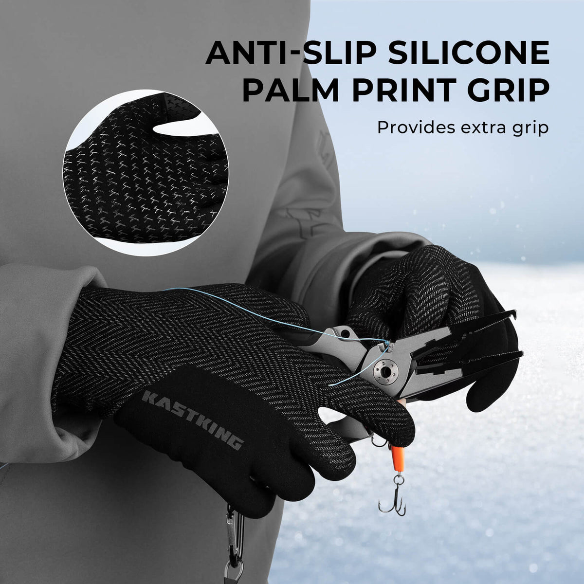 Kastking Hot Sale | Grip Logic Full Finger Compression Glove Liners