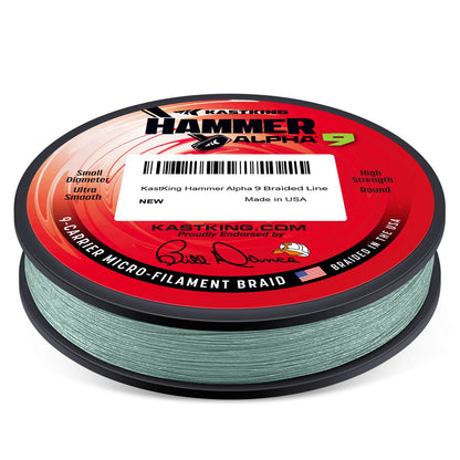 Kastking Customer Favorite | Hammer Alpha 9 UHMWPE 300Yds Braided Fishing Line
