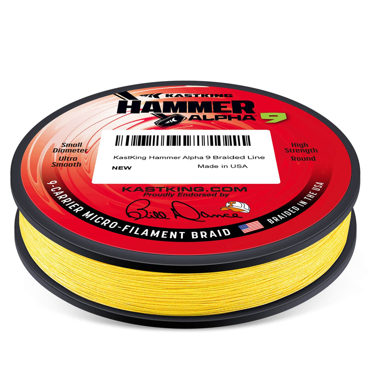 Kastking Customer Favorite | Hammer Alpha 9 UHMWPE 300Yds Braided Fishing Line