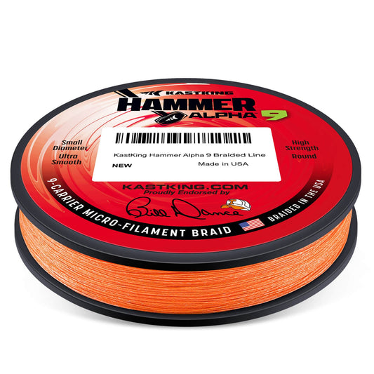 Kastking Customer Favorite | Hammer Alpha 9 UHMWPE 300Yds Braided Fishing Line