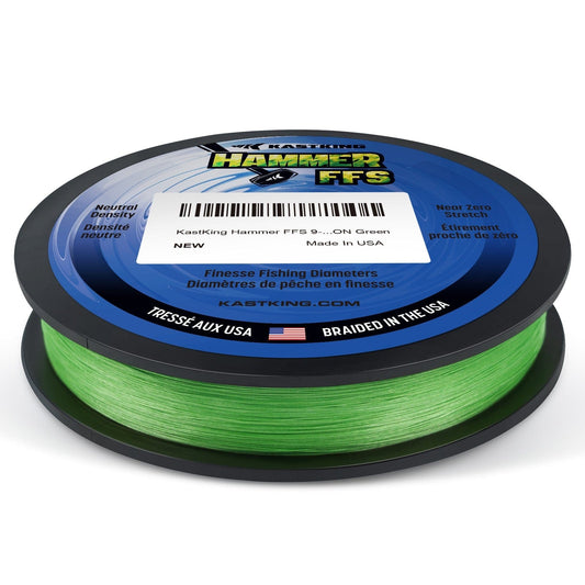 Kastking Latest | Hammer FFS Finesse Neutral Density Braided Fishing Line