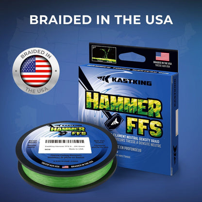 Kastking Latest | Hammer FFS Finesse Neutral Density Braided Fishing Line