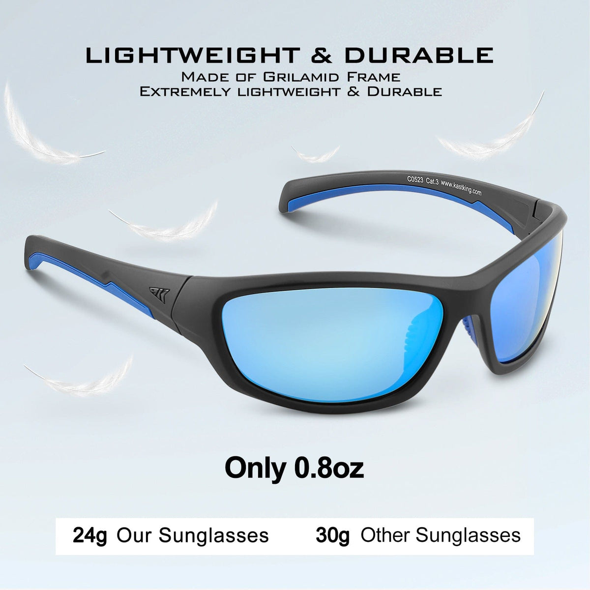 Kastking Top Pick | Hiwassee Polarized Sport Sunglasses for Men and Women