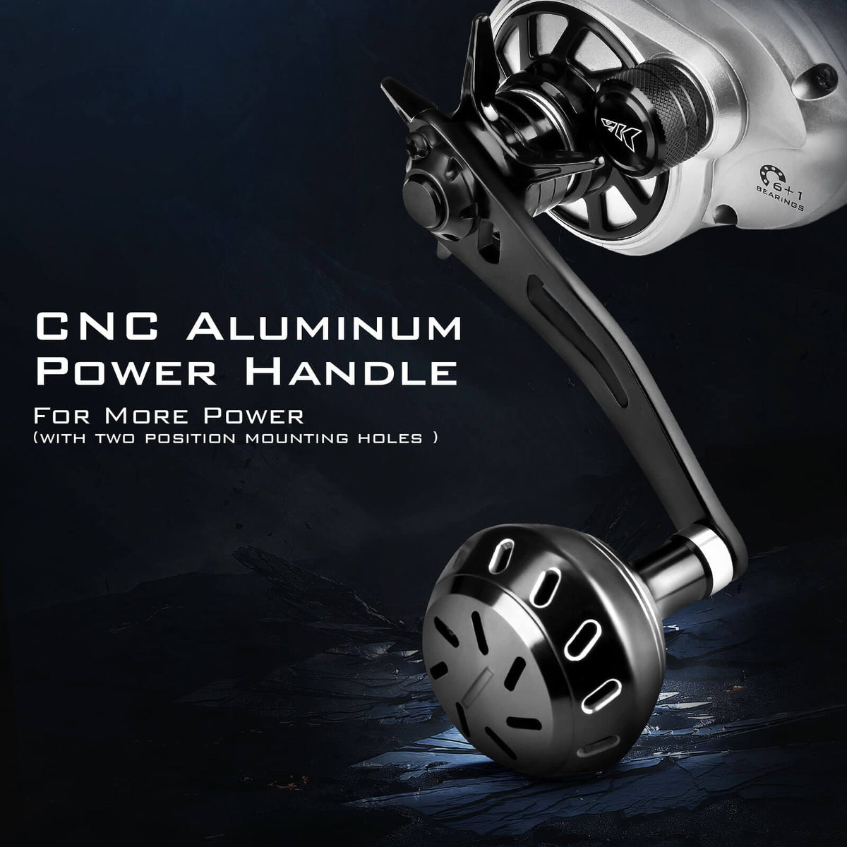Kastking Premium | Kapstan Elite 300 Powerful Handle Baitcasting Reel