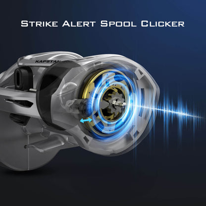 Kastking Premium | Kapstan Elite 300 Powerful Handle Baitcasting Reel