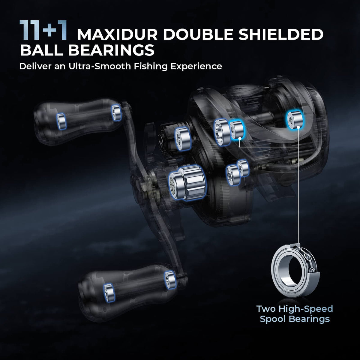 Kastking Great Value | Al-Ti Elite Baitcasting Reel