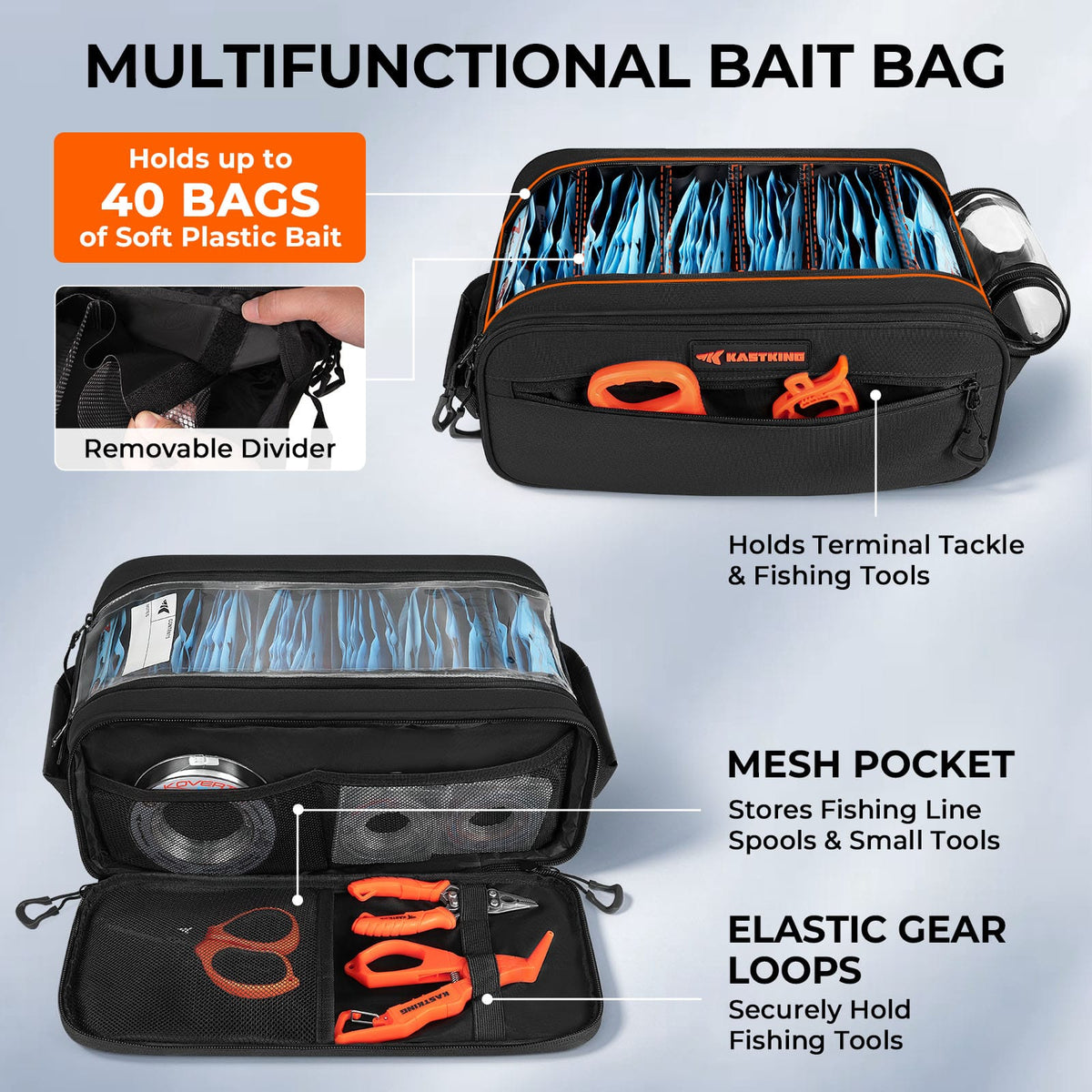 Kastking Recommended | BaitBoss Bait Bag
