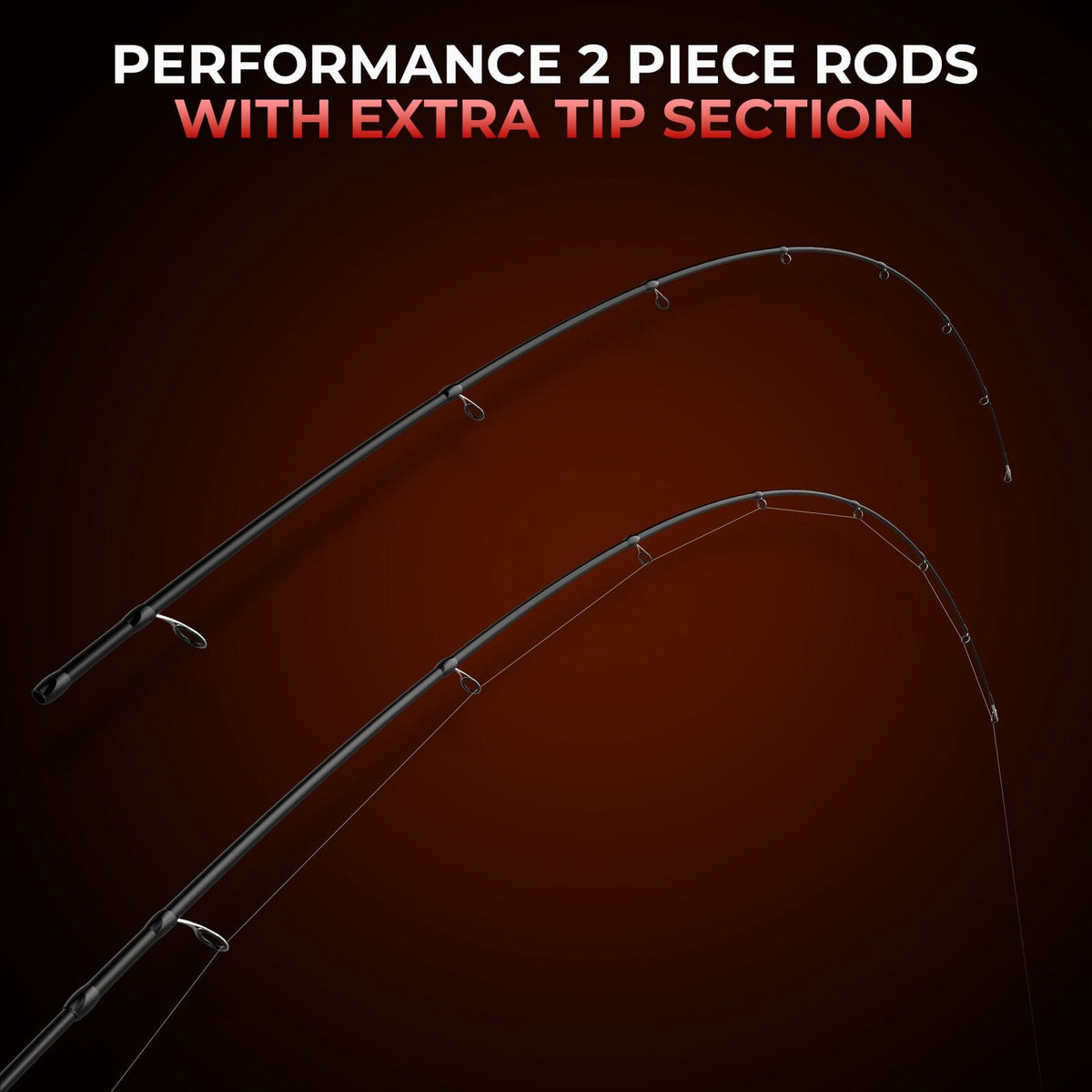 Kastking Smart Buy | Brutus Twin-Tip Spinning Rod