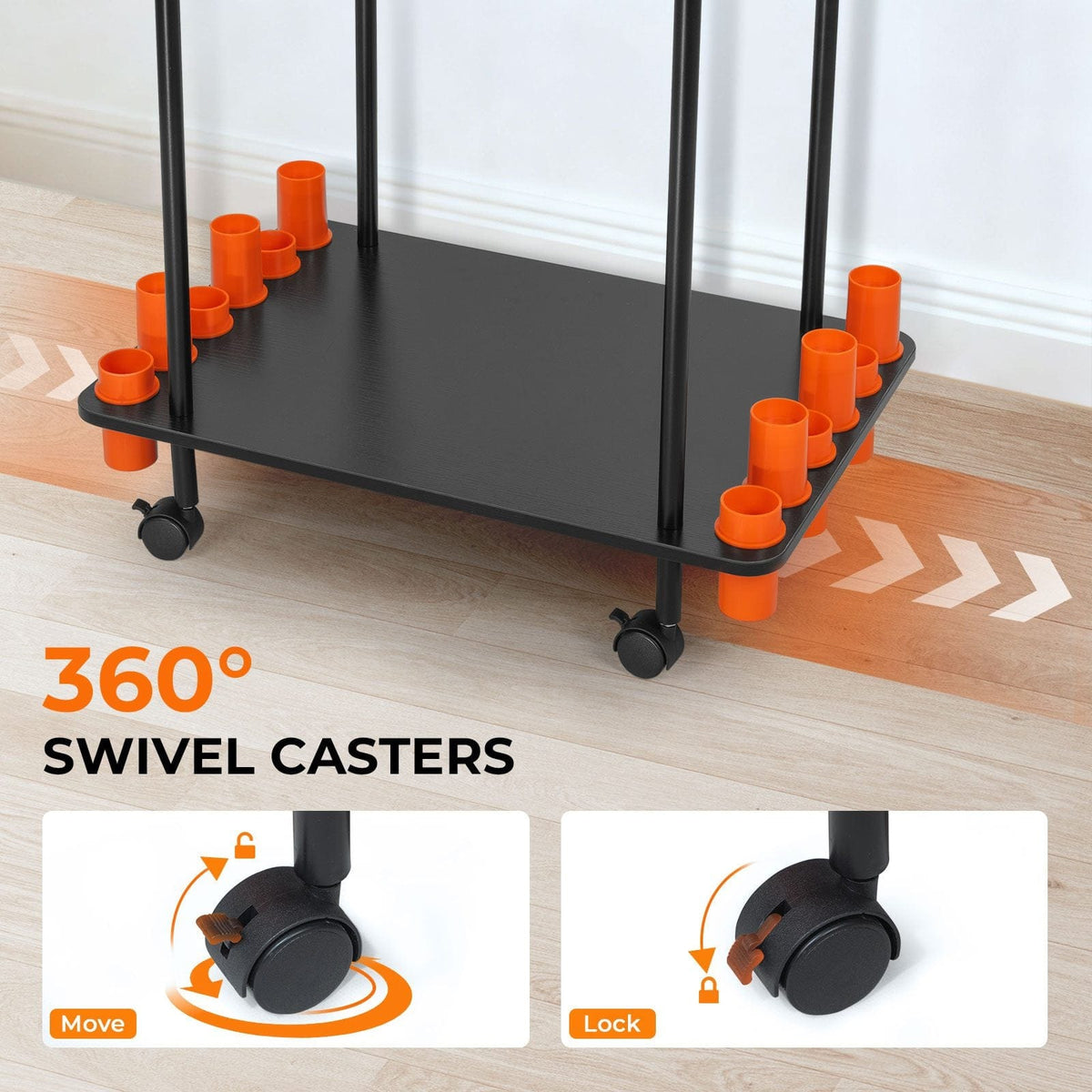 Kastking Trusted | Gear Trolley Rod Rack
