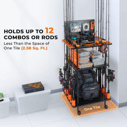 Kastking Trusted | Gear Trolley Rod Rack