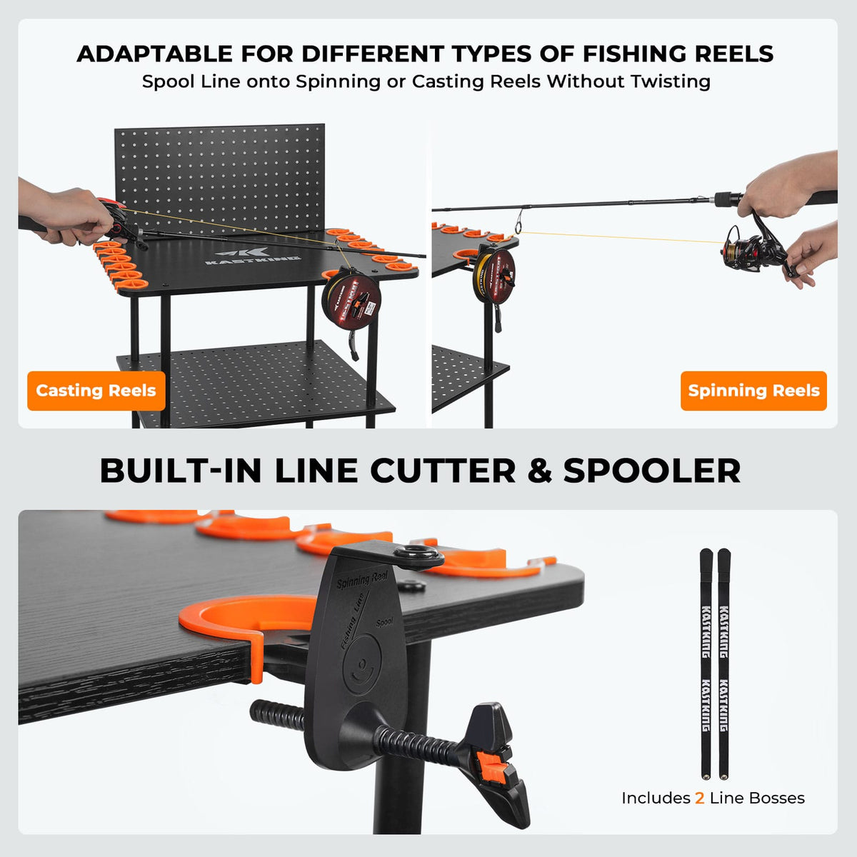 Kastking Trusted | Gear Trolley Rod Rack