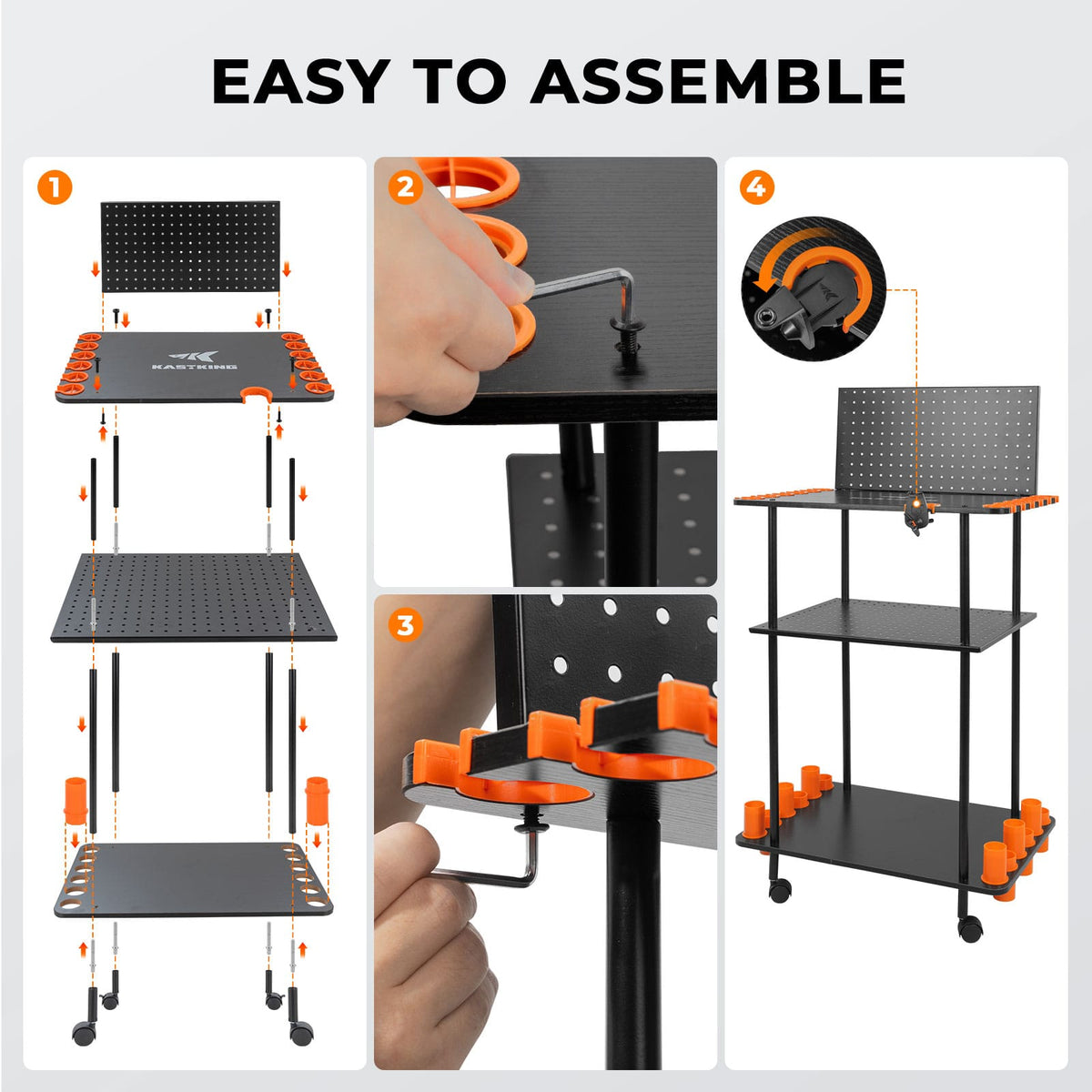 Kastking Trusted | Gear Trolley Rod Rack
