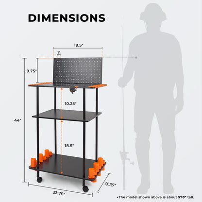 Kastking Trusted | Gear Trolley Rod Rack