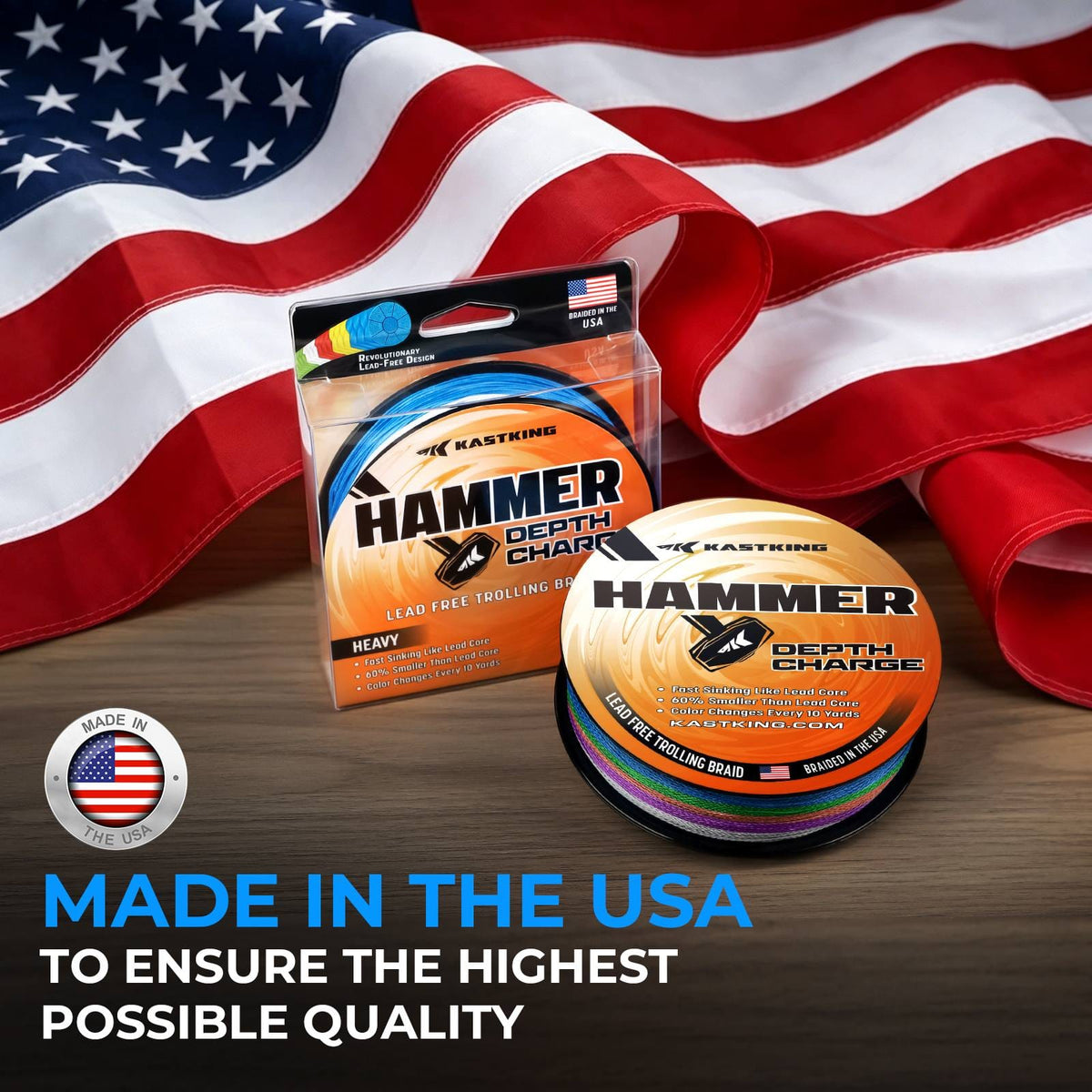 Kastking Best Price | Hammer Depth Charge Weighted Fishing Line