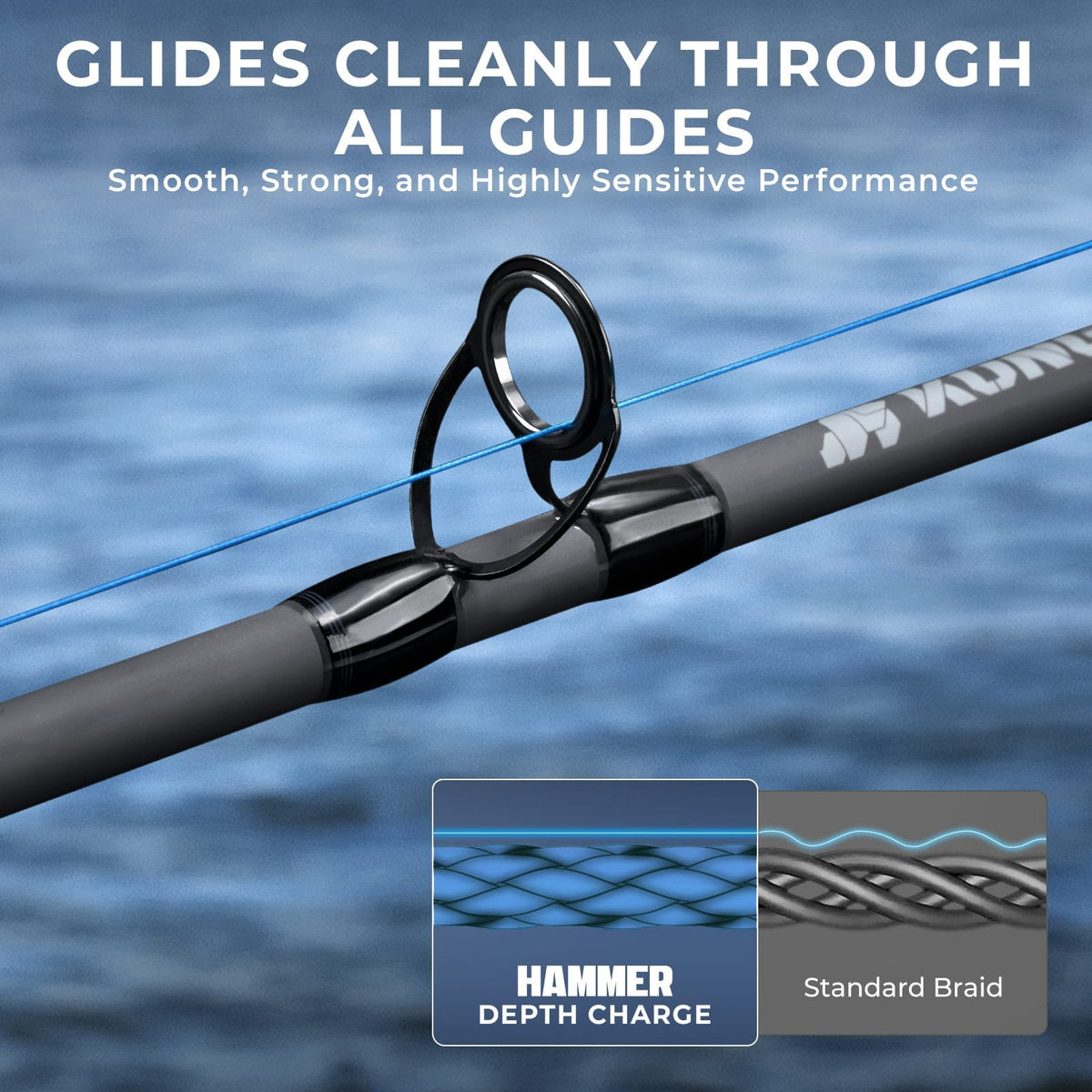 Kastking Best Price | Hammer Depth Charge Weighted Fishing Line