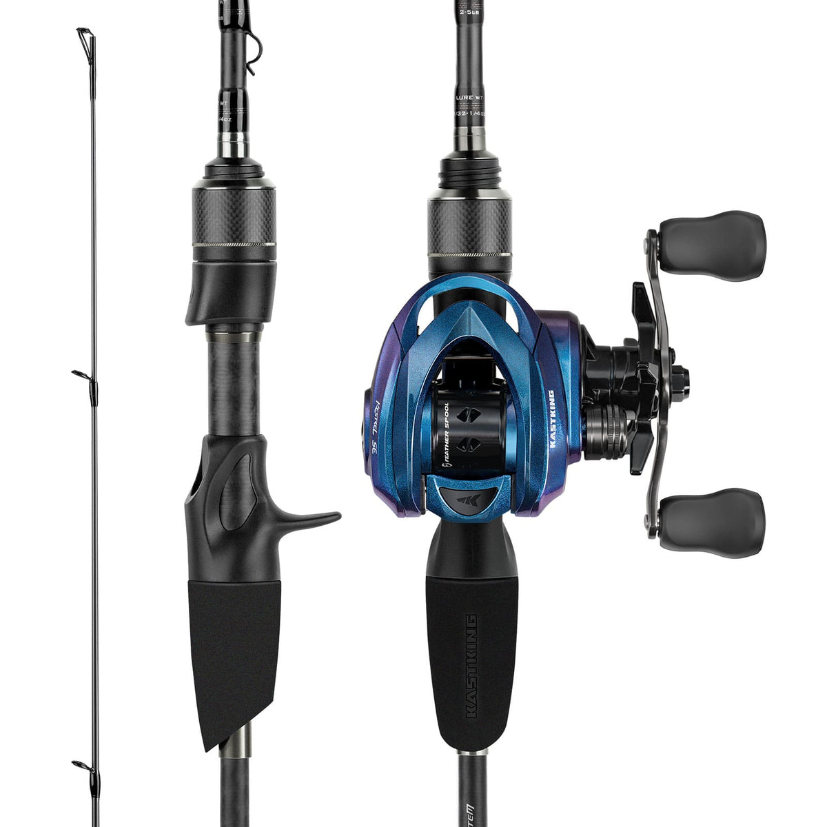 Kastking Sale | Kestrel SE Bait Finesse Baitcaster Rod and Reel Combo